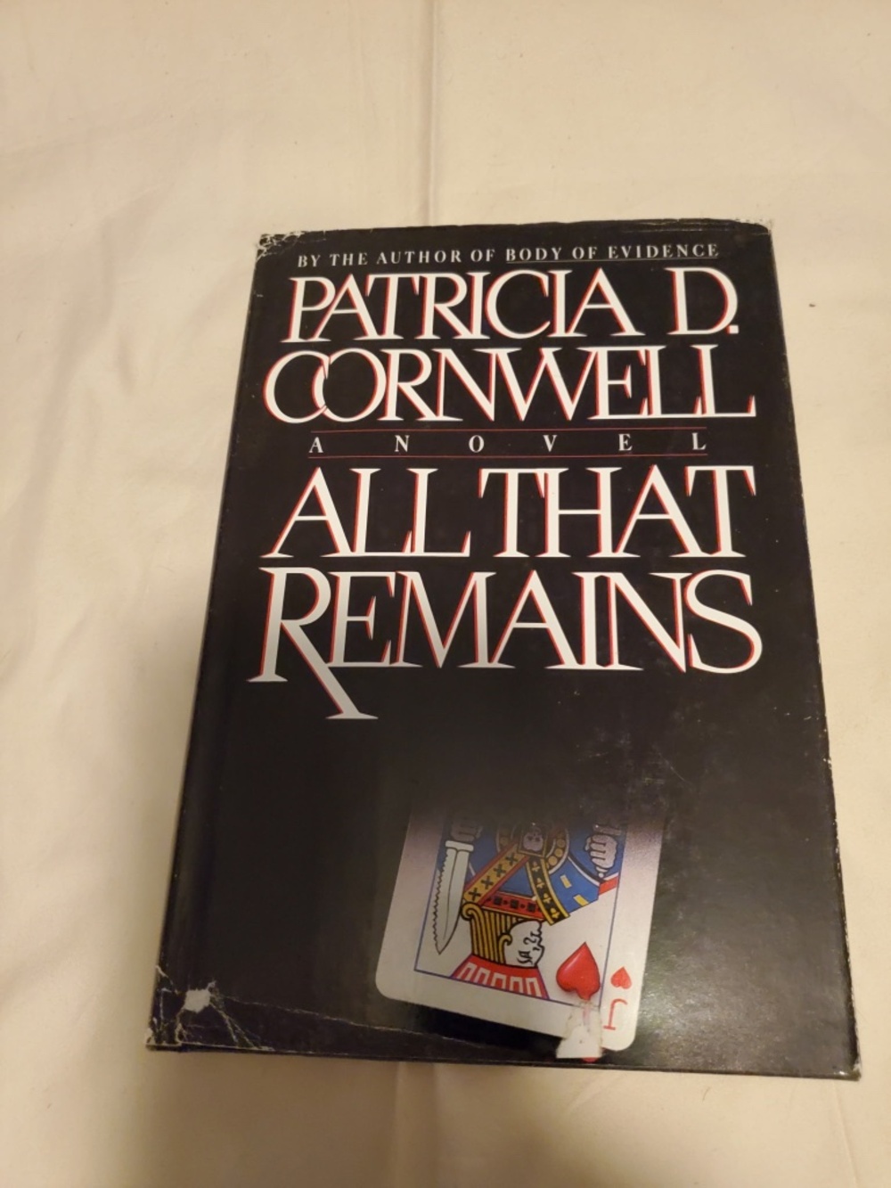 Book All that remains by Patricia Cornwell